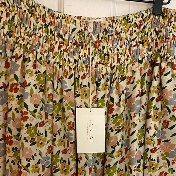 The Great 100% Silk Viola Maxi Skirt - Picture 4 of 4